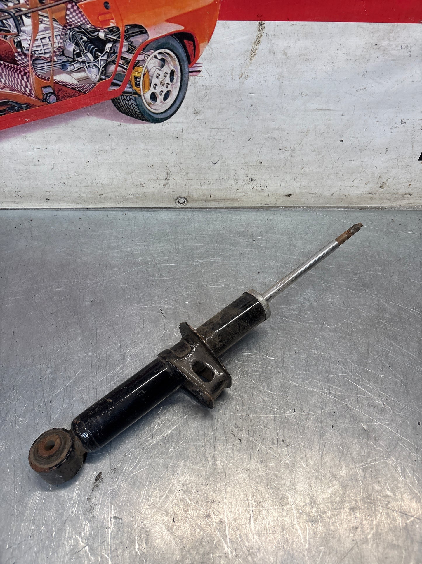 Porsche 911 993 rear shock absorber, used 99333305100