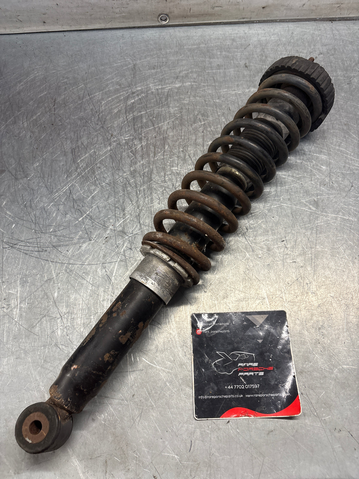 Porsche 911 964 rear shock absorber, used 96433305700