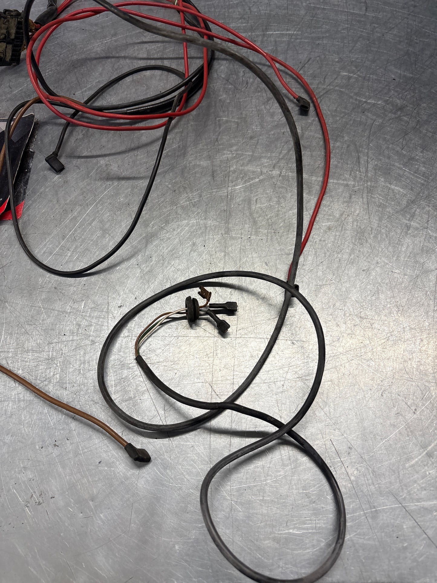 Porsche 928 S2 1986 tail gate wiring harness, loom, 92861200502 used