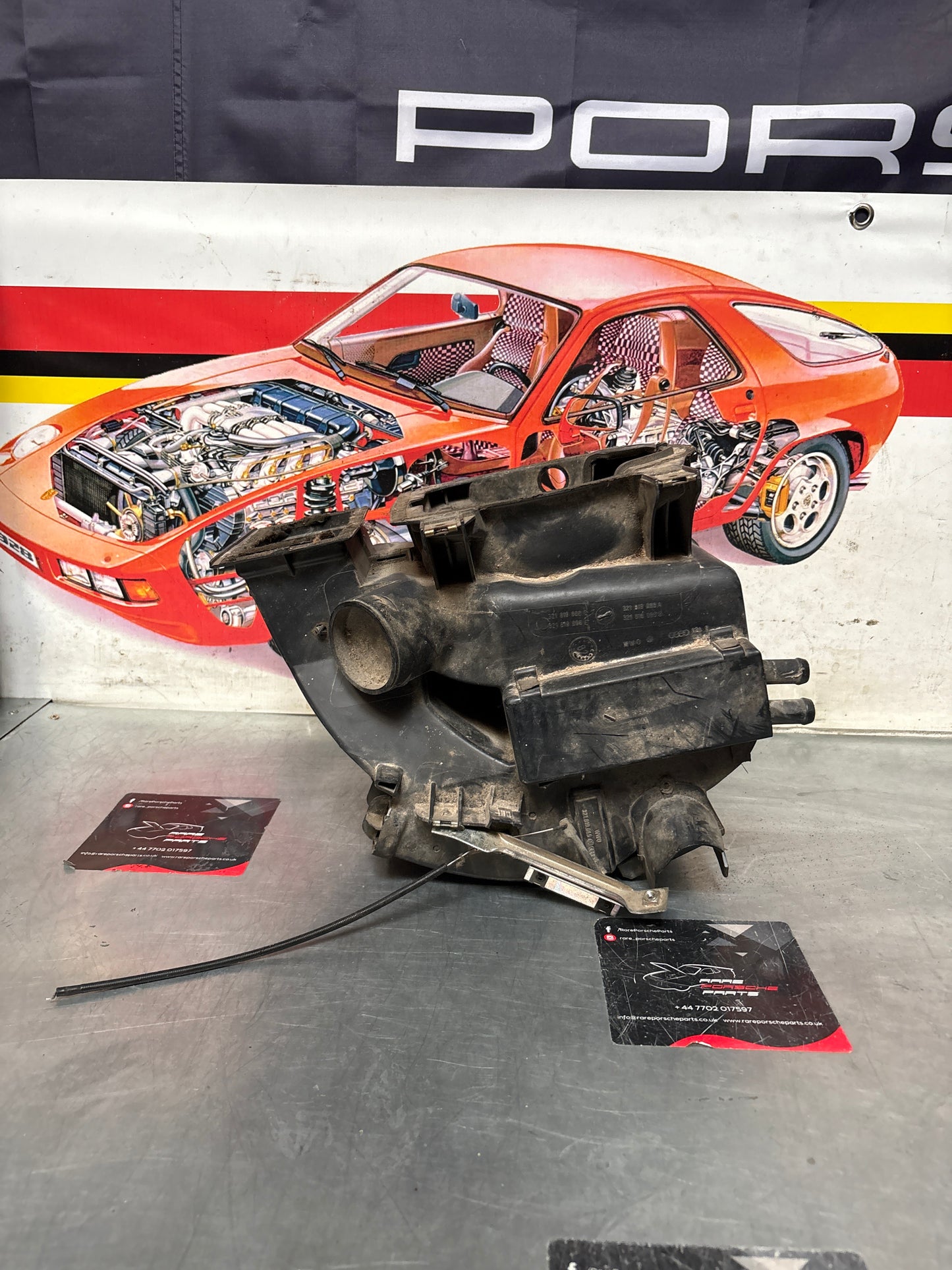 Porsche 924 80-85 944 82-85.5 heater blower fan assembly, complete 321819095 321819087 used