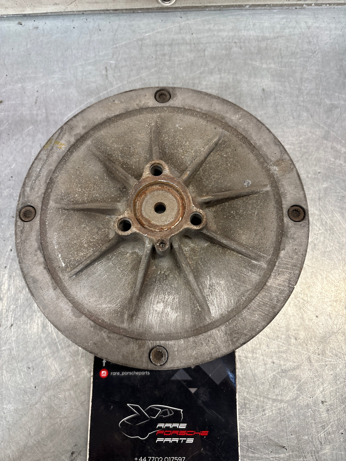Porsche 914 engine cooling fan, used 021119113