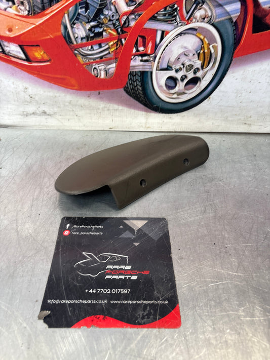 Porsche 928 seat hinge cover grey, left used 92852114702
