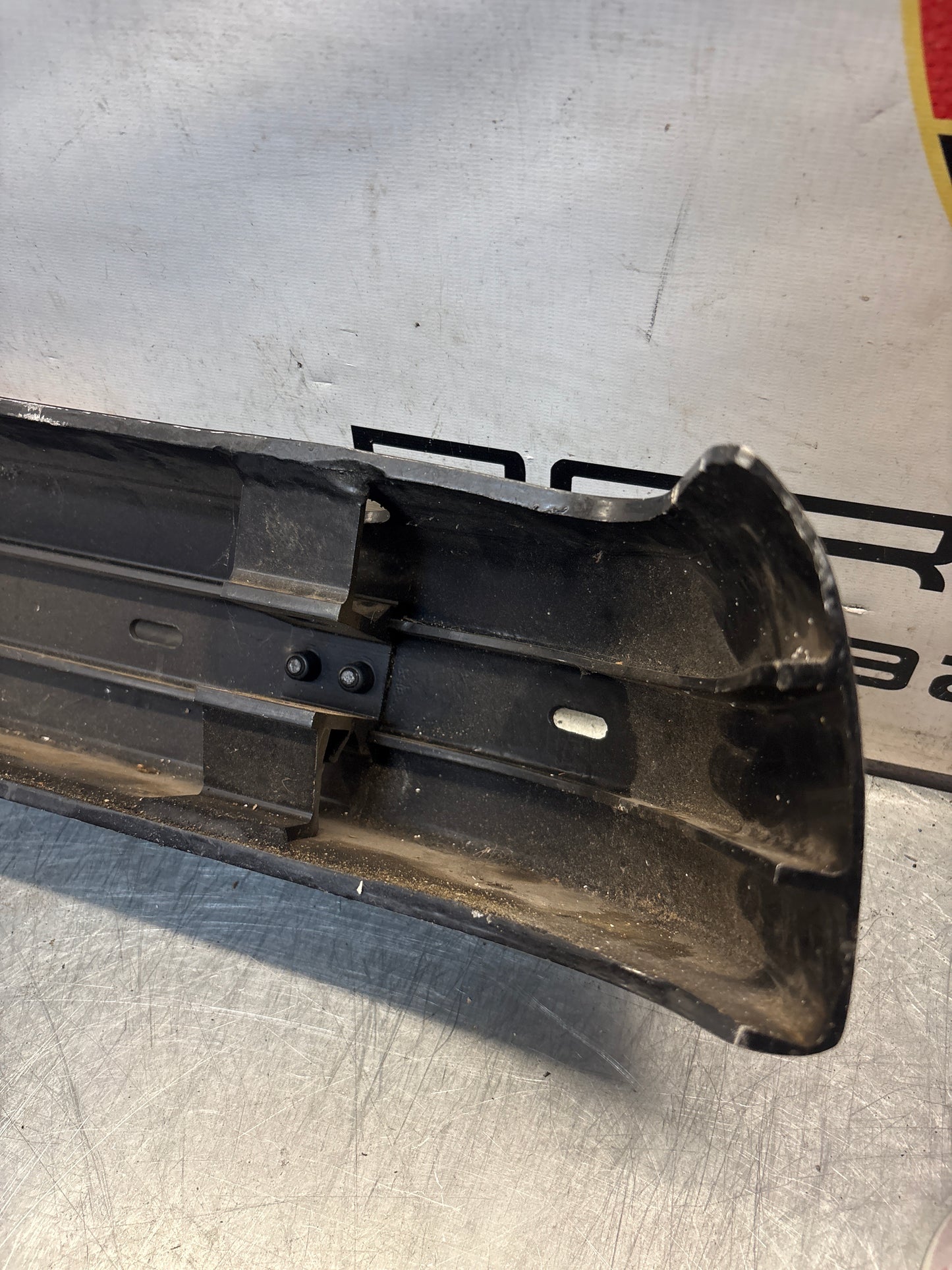Porsche 924 rear bumper, NOS USA version 477807301A