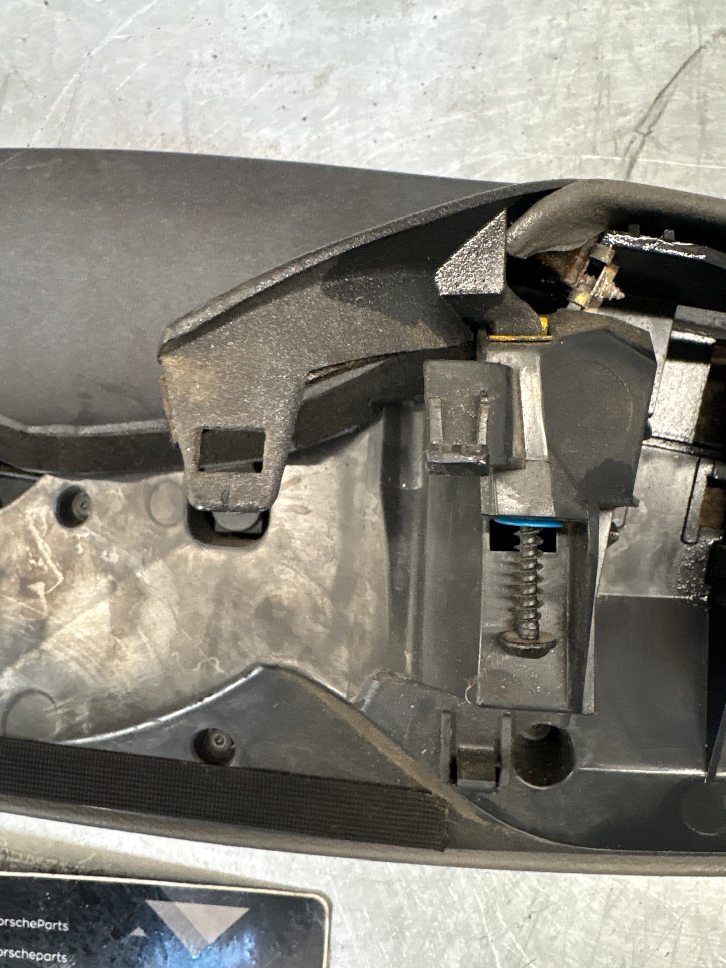 Porsche 911 996 dasboard cluster trim, used, grey 99655205902