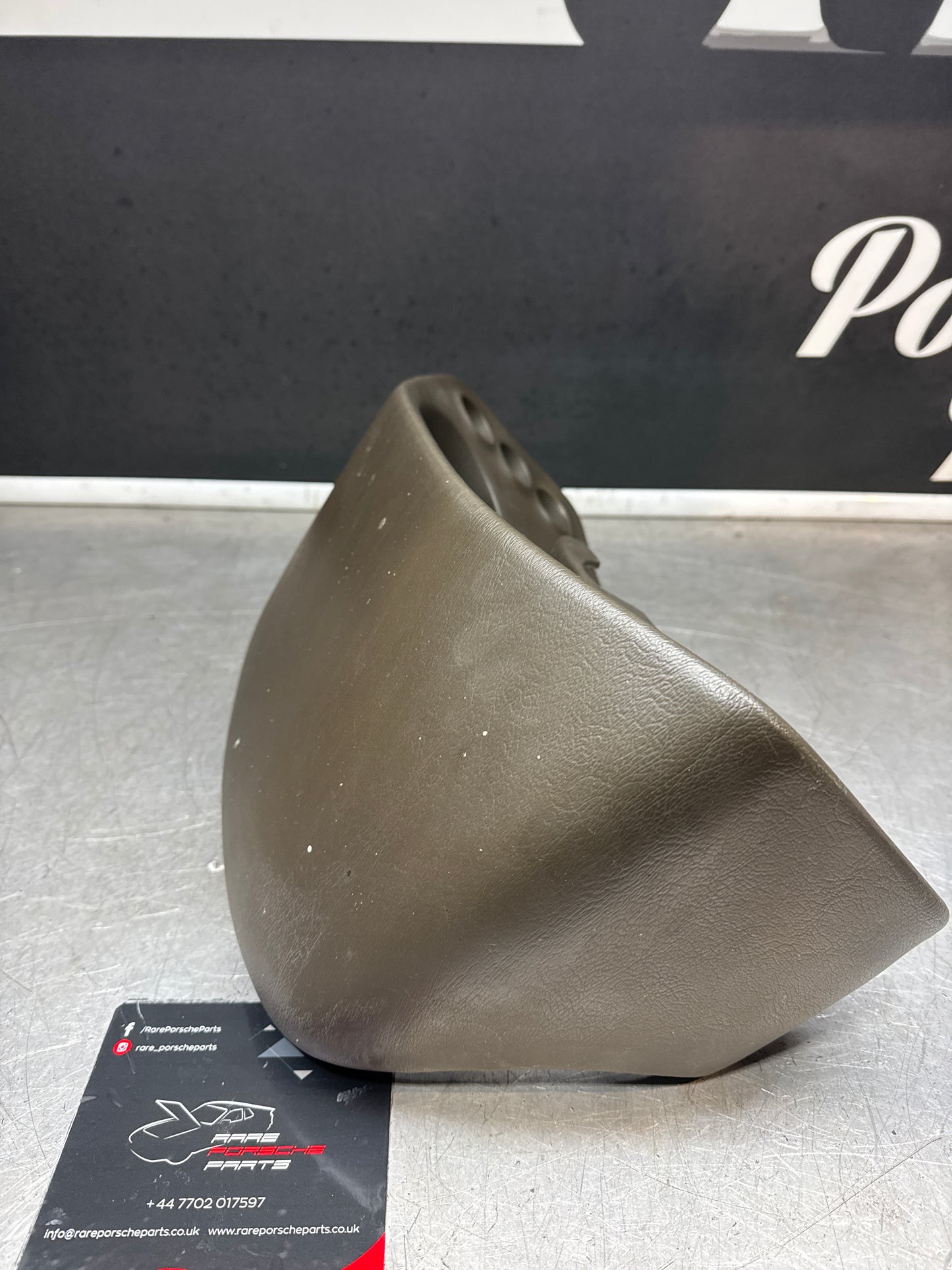 Porsche 928 speedometer cluster frame, grey, used 92855203102