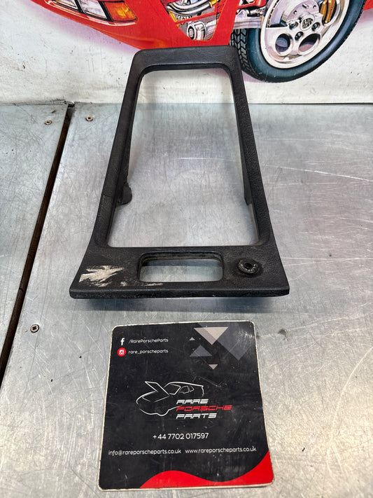 Porsche 928 Centre Console Gear Stick Surround Trim 92855204708 Black used