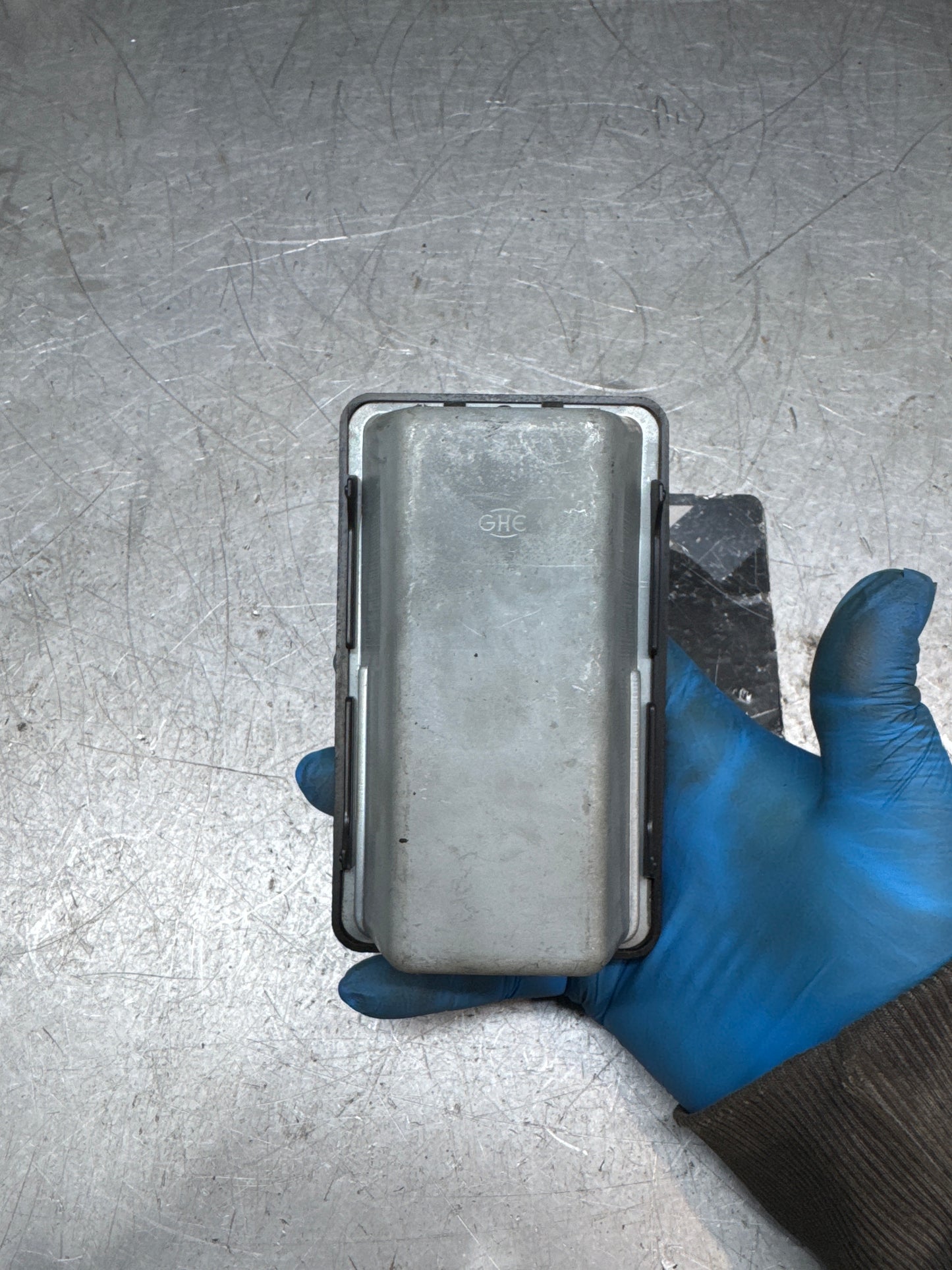 Porsche 924/944 black ashtray, 94455230500, used