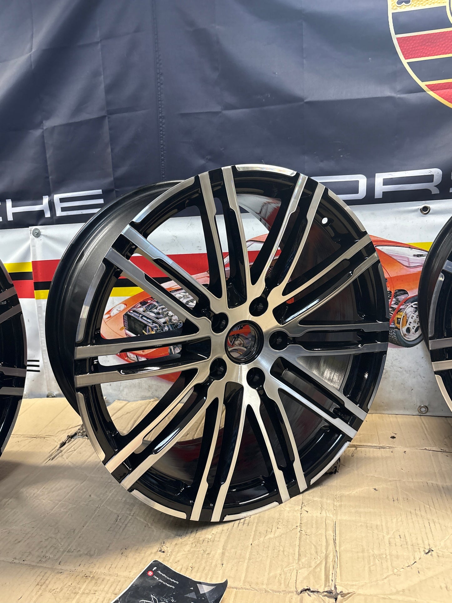 Porsche Cayenne 21-inch wheel set 92A Turbo III wheel 7P5601025AE, refurbished