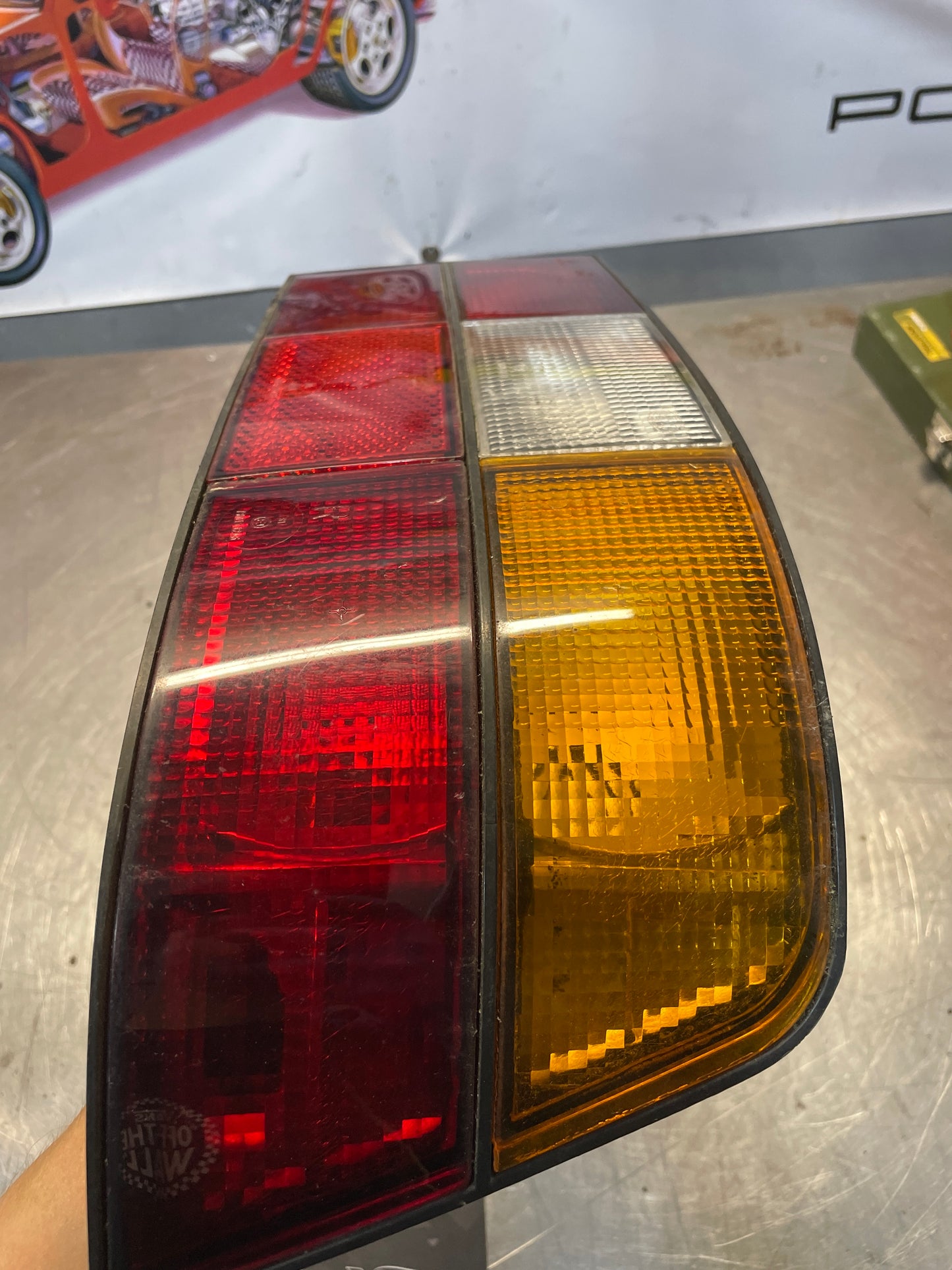 Porsche 924 / 944 right tail light, used