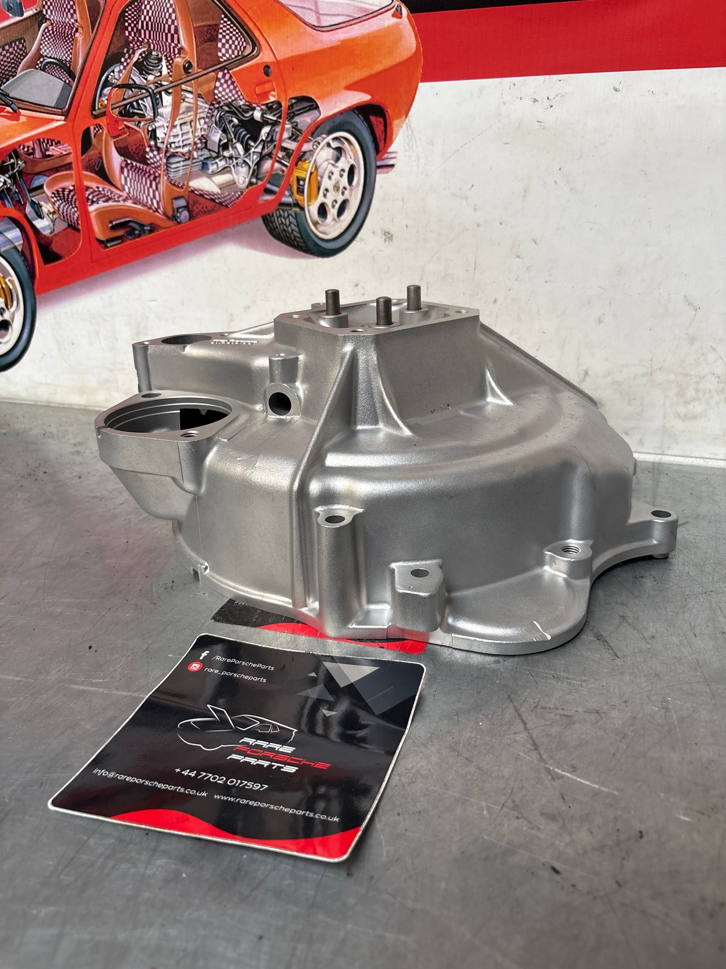 Porsche 924 Turbo bell housing, refurbished 9311164012R