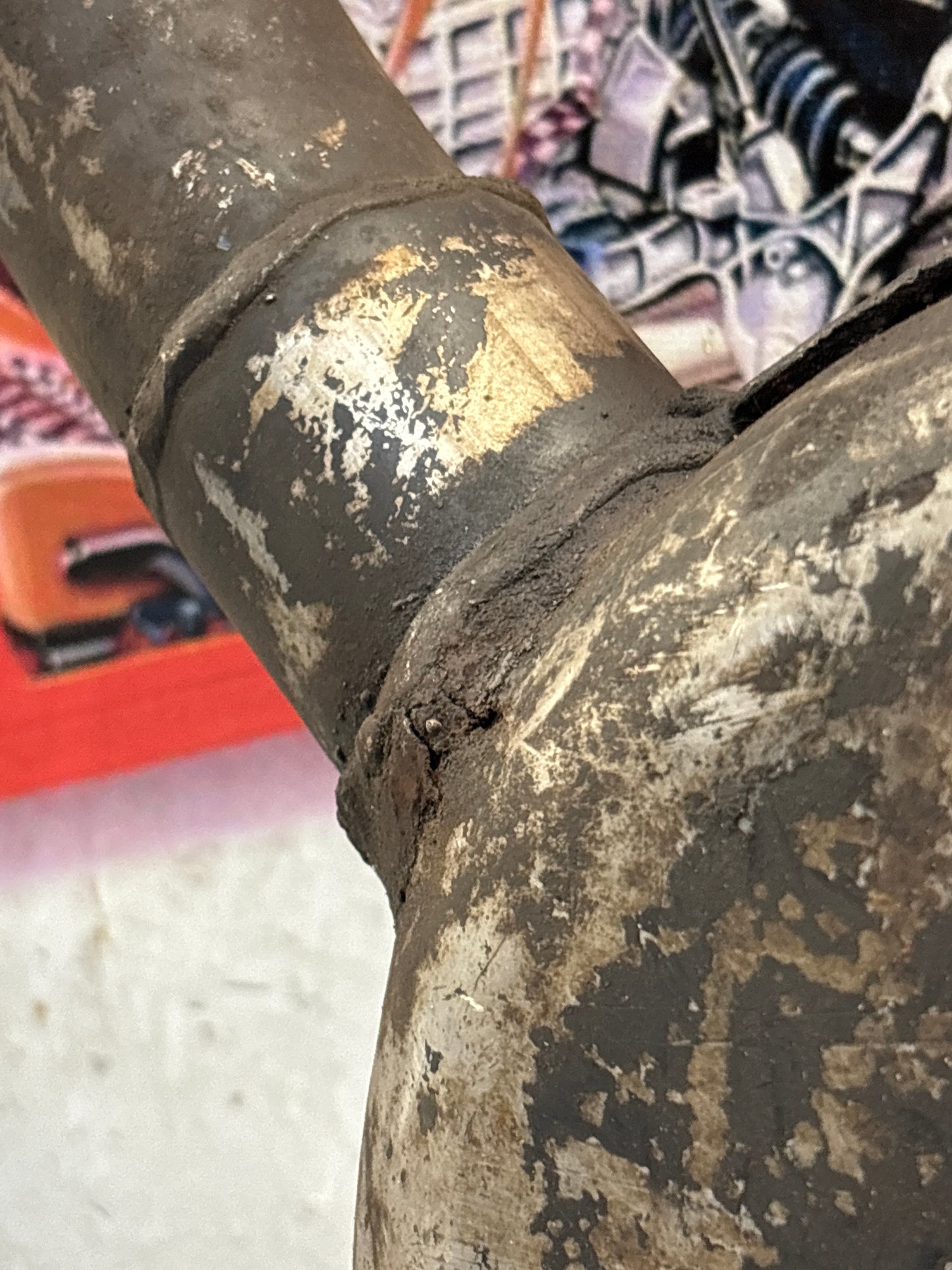 Porsche 928 Right side silencer, used 92811109401