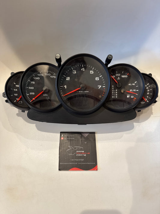 Porsche Boxster 996 Instrument Cluster, unknown mileage 9966411080170c  used