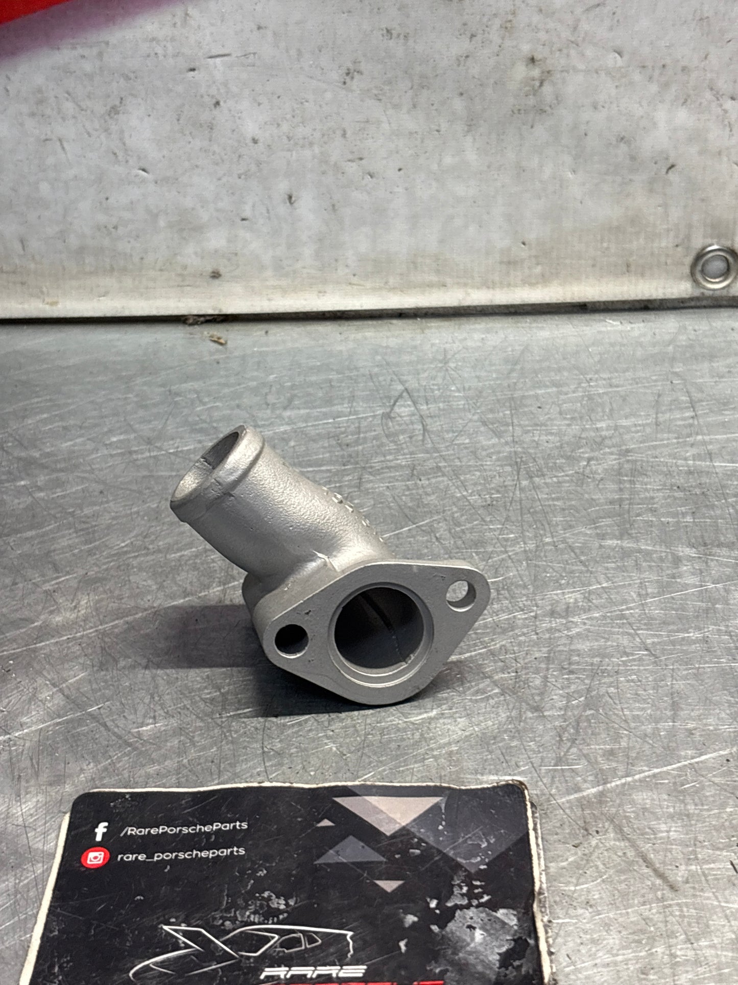 Porsche 924S 944 8v (1982-1989) Engine Cooling System Elbow 9441043154R, refurbished