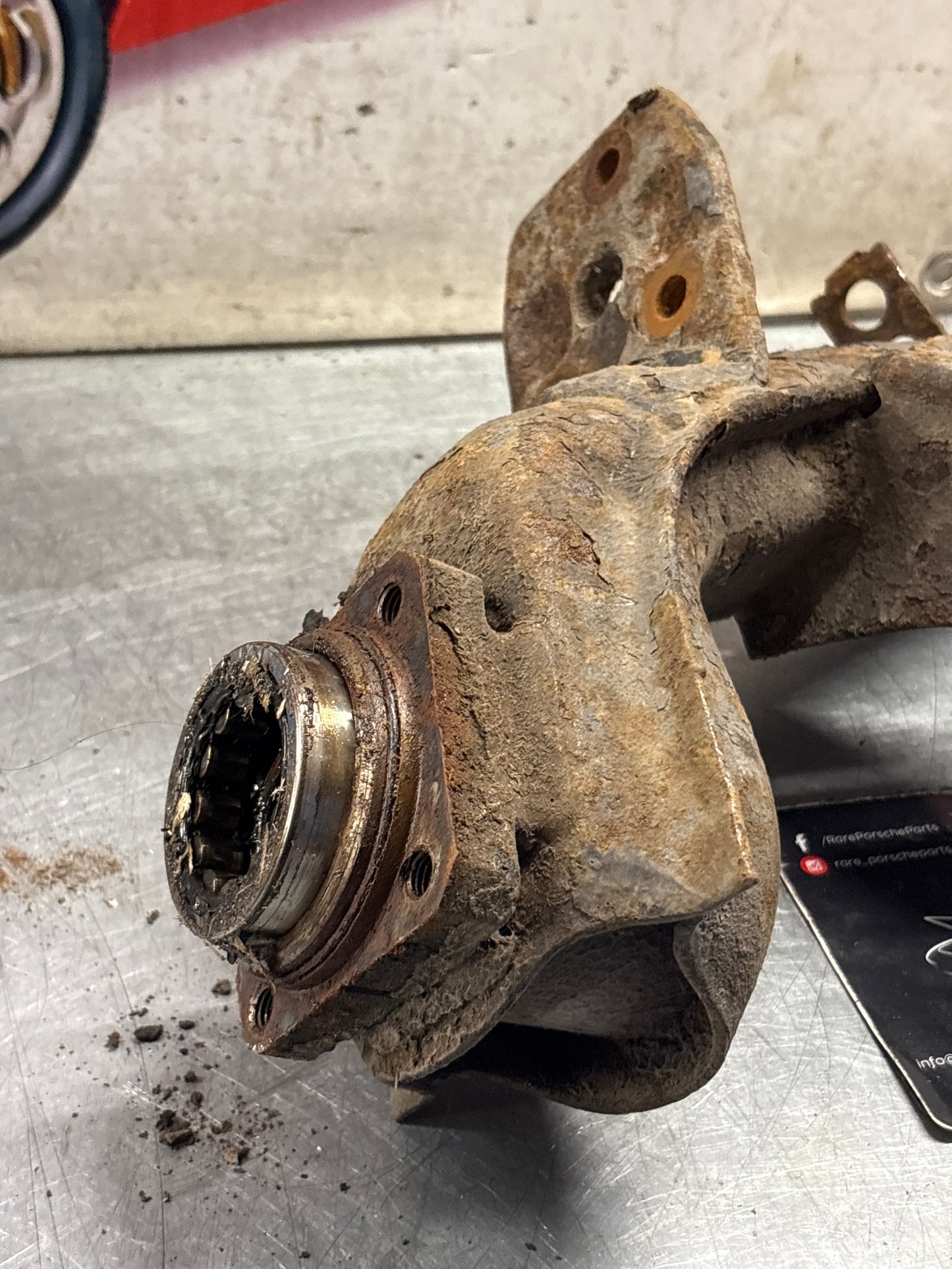 Porsche 924 944  -85.5 Rear right trailing arm,  used 94433102200