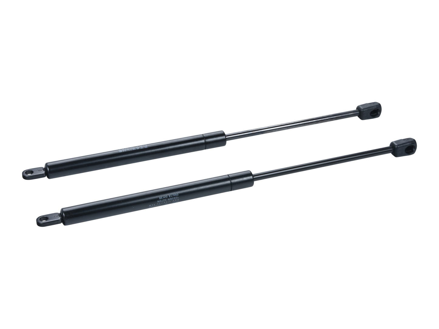 2Pcs Black Carbon Fiber Rear Gas Struts for Porsche Boxster (986) 1997