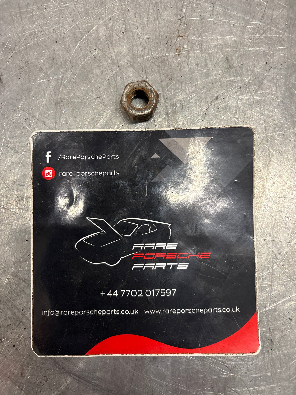 Porsche 914 engine carrier mount nut used N0211951