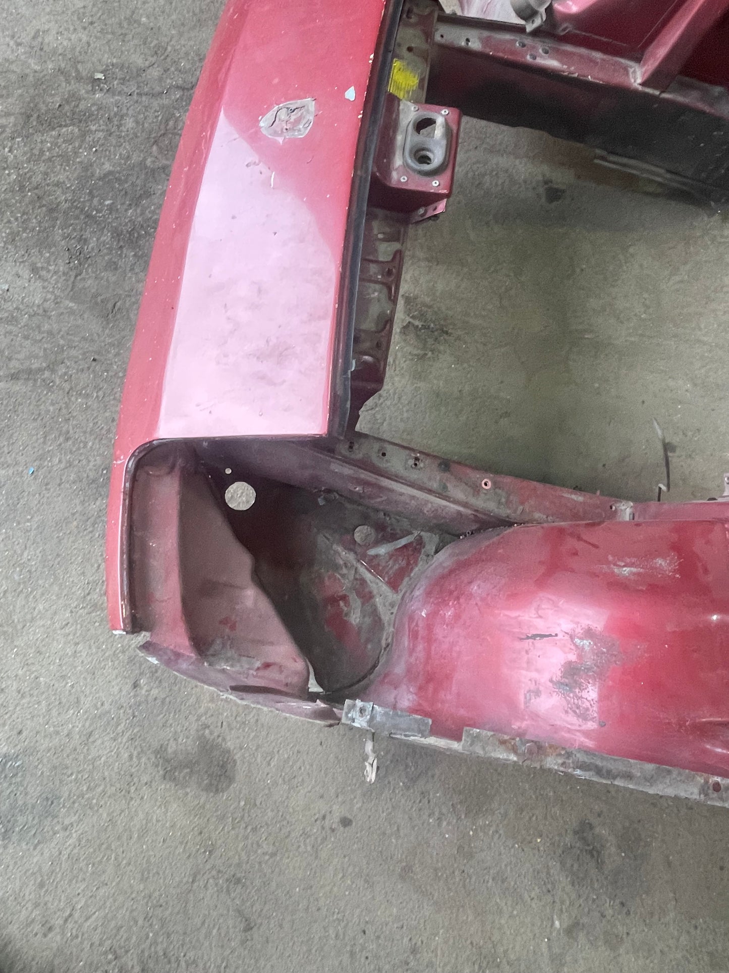 Porsche 944 early Front end section cut