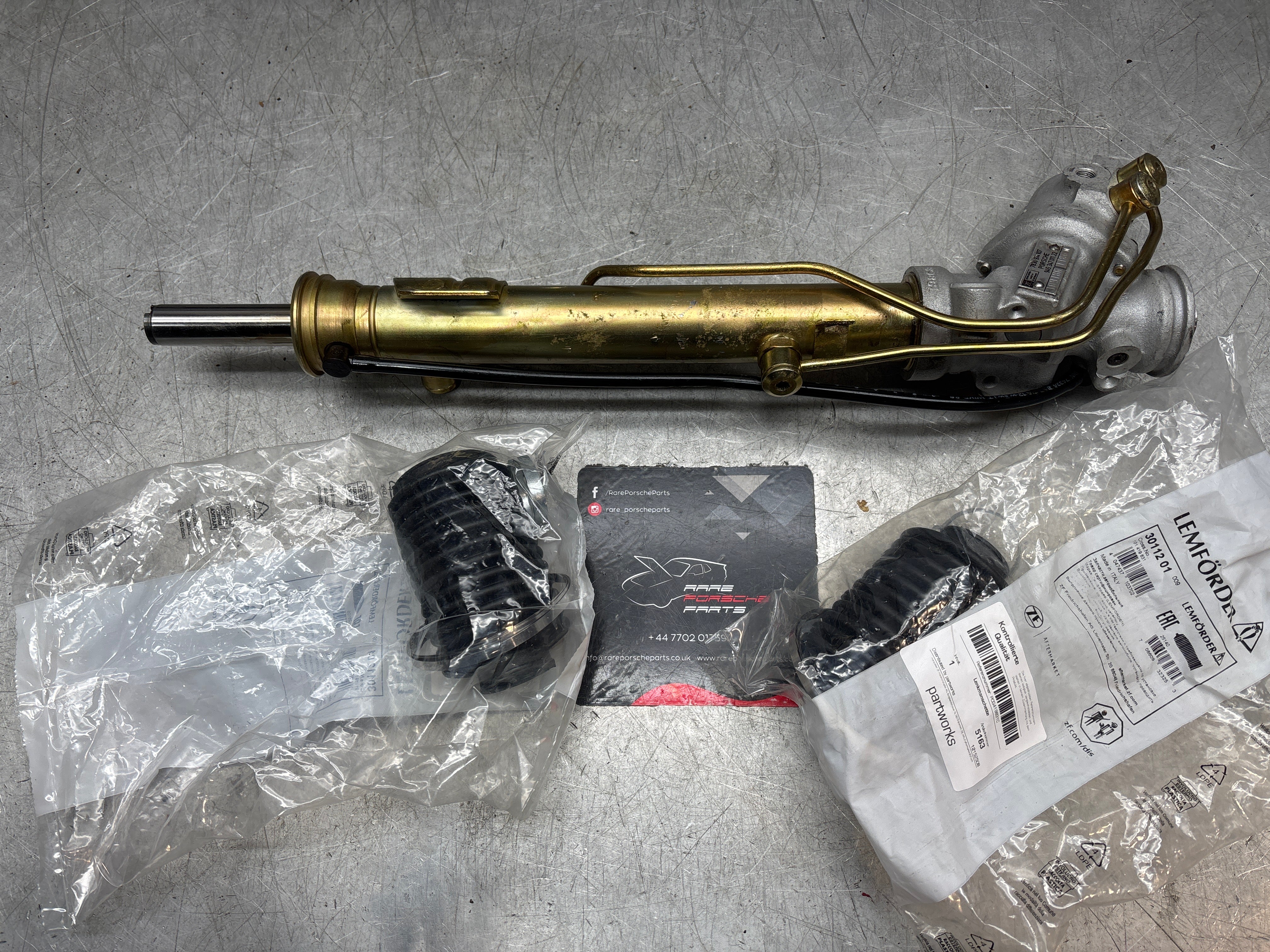 Porsche 924S, 944, 968 Power steering rack, RHD 94534701122, refurbish ...