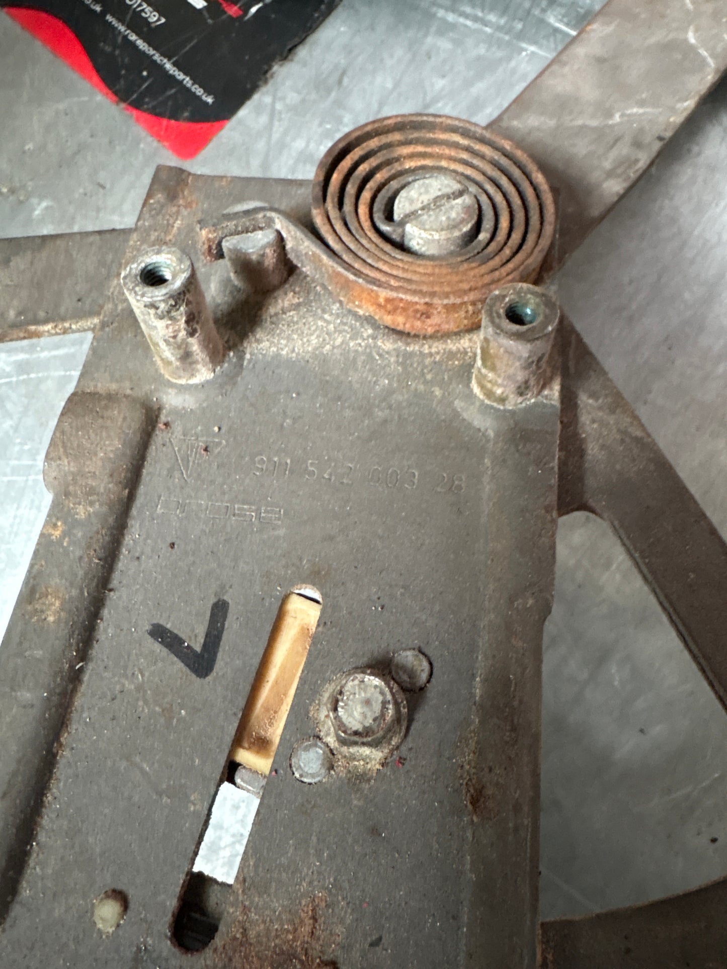 Porsche 911 window regulator mechanism, used 91154200328