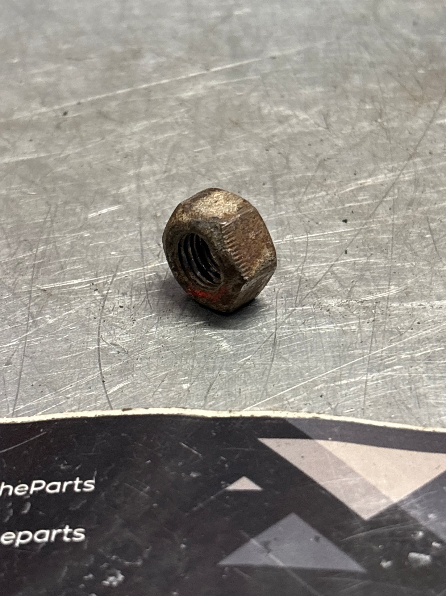 Porsche 928 wishbone washer nut, used 90091011502