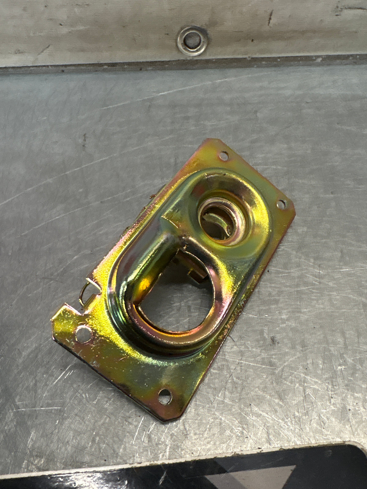 Porsche 928 lid lock lower part, refurbished 92851102702