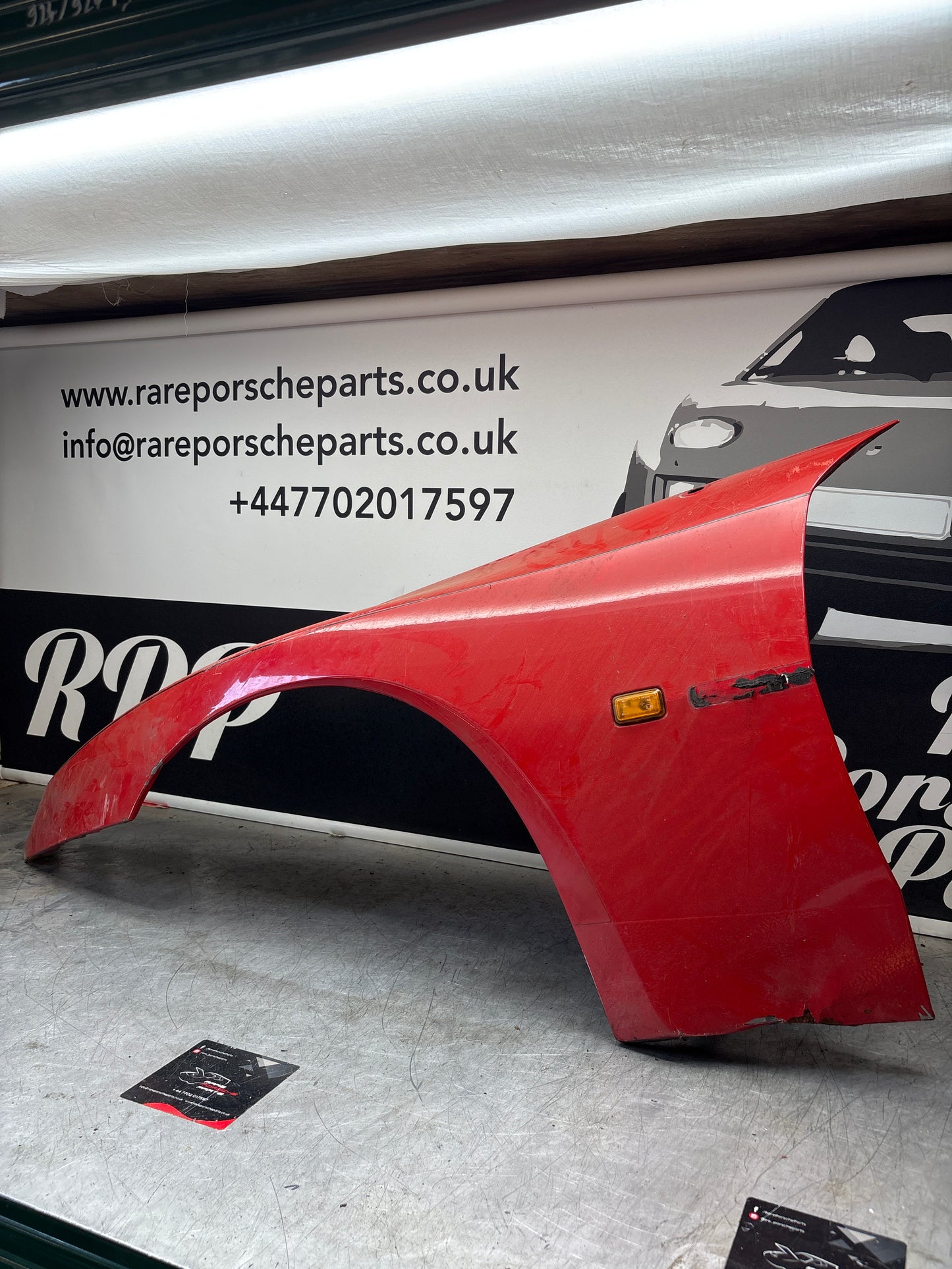 Porsche 944 early left front wing, please see photos, used