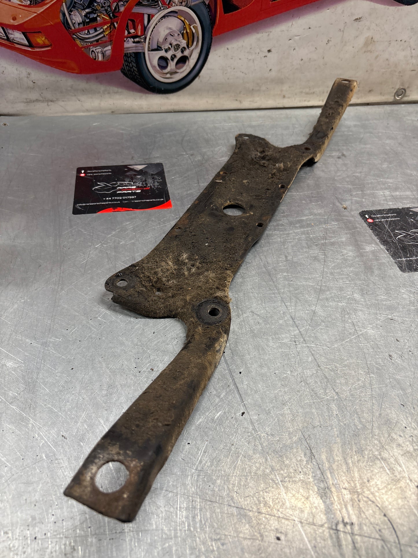 Porsche 928 S4 GT GTS protective plate RHD 92737502102 1987-95