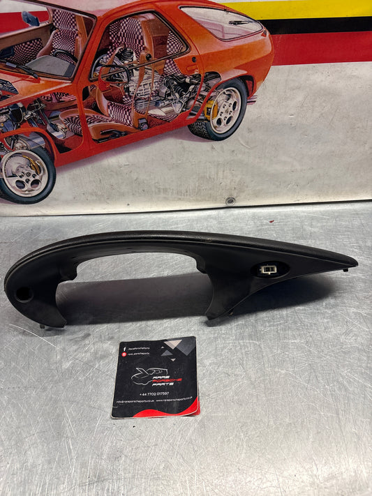 Porsche Boxster 986 dashboard cluster trim,black used 98655205500 / 98655205501