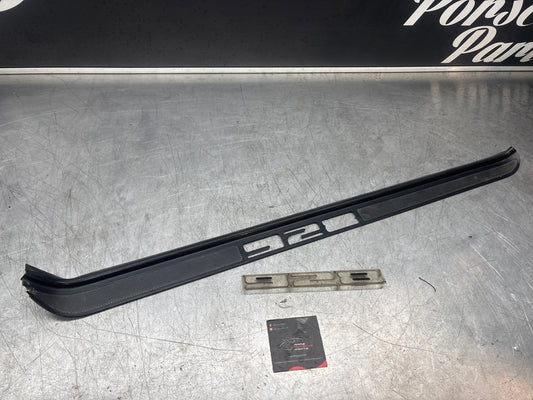 Porsche 928 scuff plate, door sill trim, right, O/S 92855105602 used