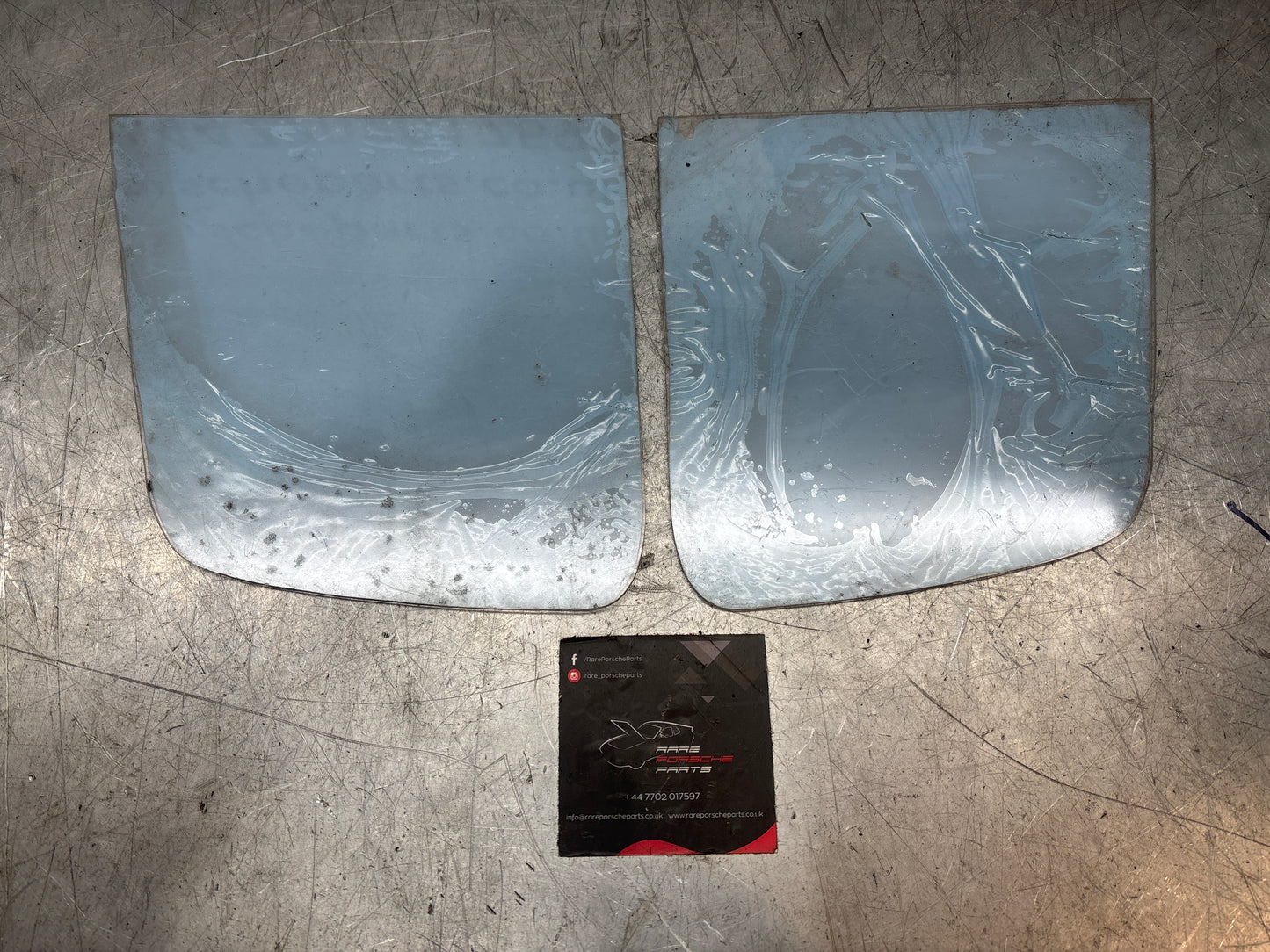 Porsche 924 944 plastic headlight covers, racing, new