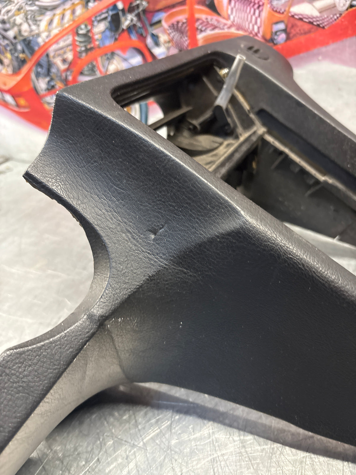 Porsche 928 Console centrale, usata 92855206304 Blu scuro