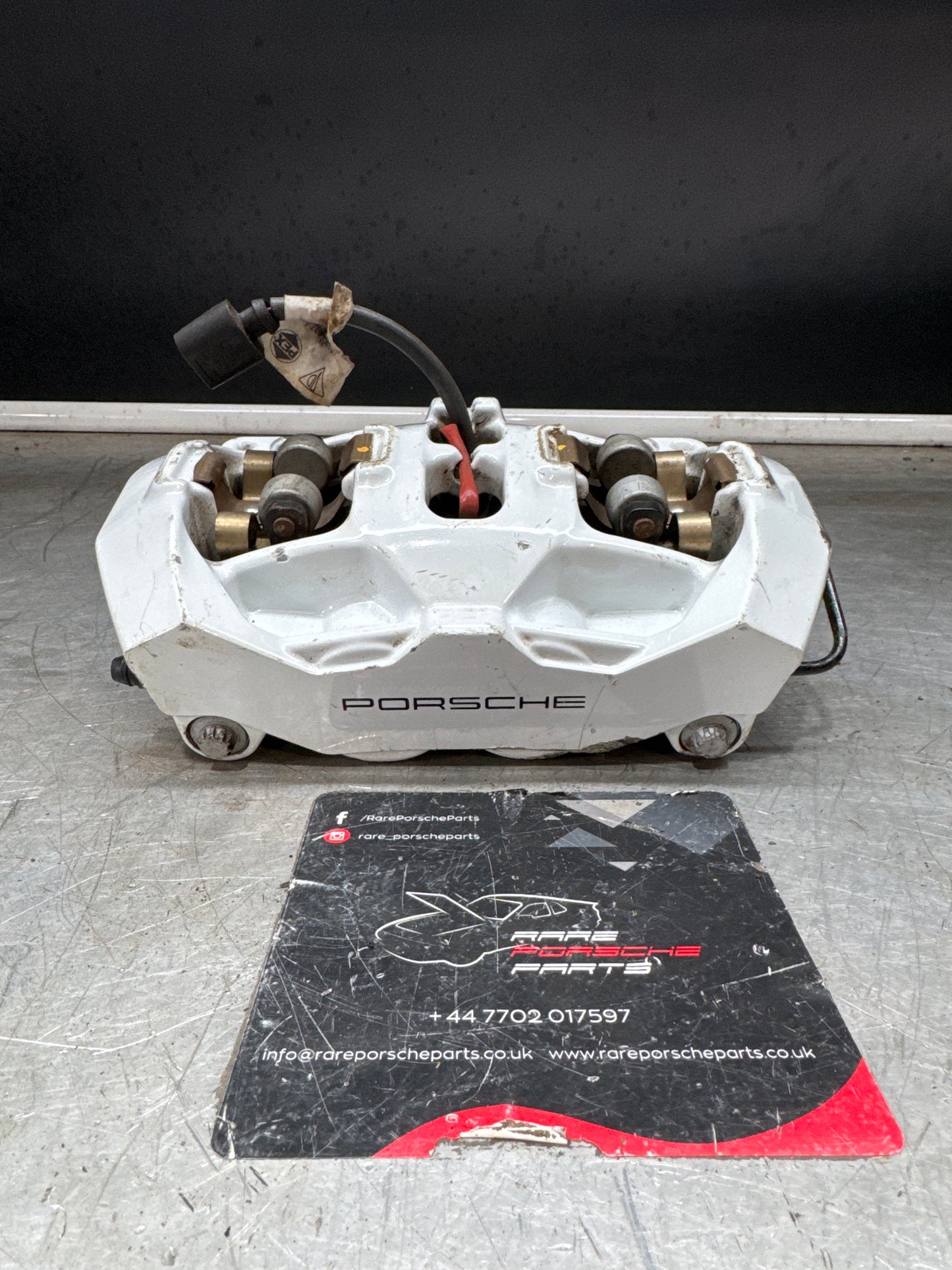 Porsche Brembo 4 Pot Rear Brake Caliper for Taycan 9J1615423. Used