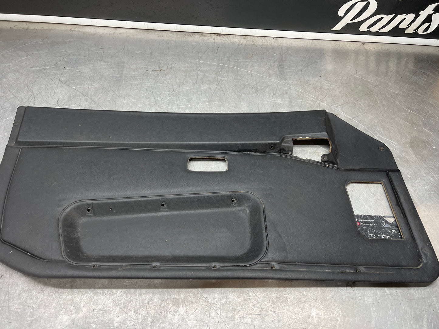 Porsche 944 left black door card for late cars from 85.5 944555017