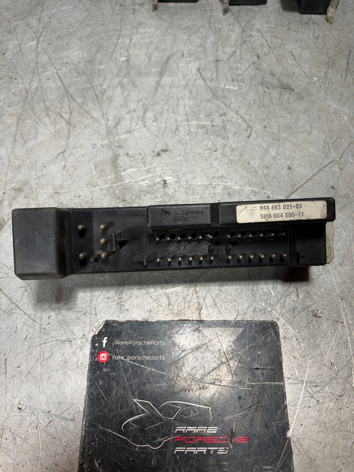 Porsche 944 climate heater control switch unit 85.5-91 years. 94465302103 used