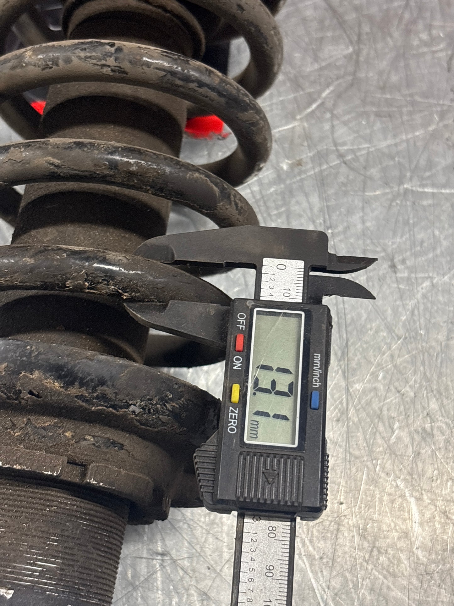 Porsche 928 rear shock absorber, used 92833305116