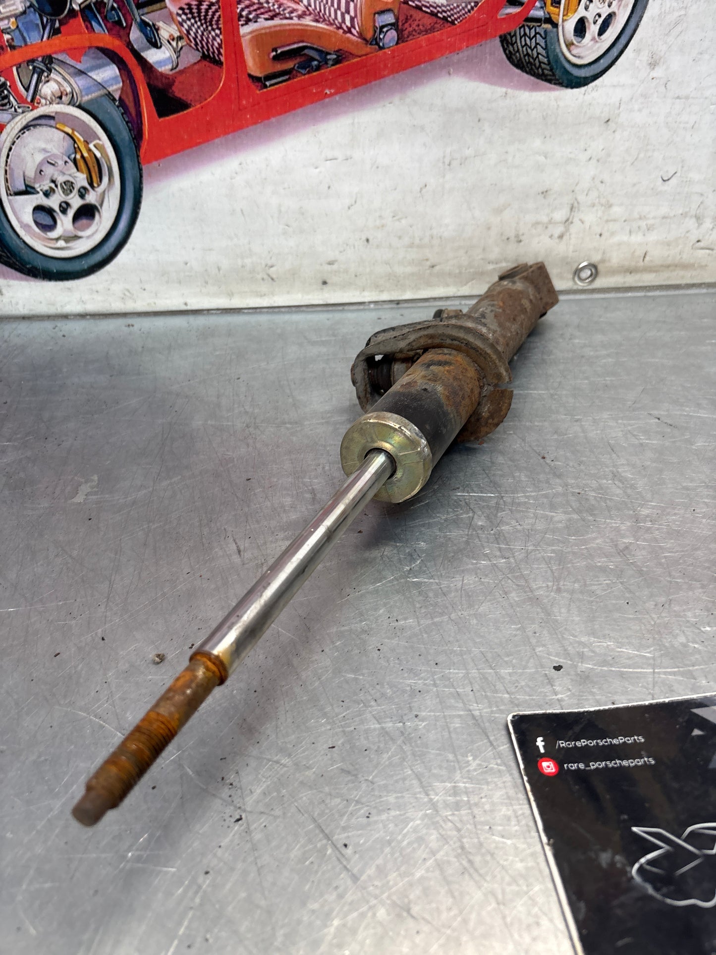Porsche 911 993 rear shock absorber, used 99333305100