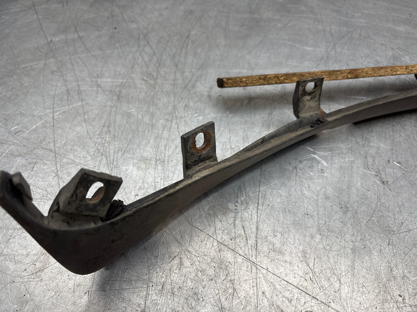 Porsche 944 lower door sill trim molding right side, spares or repair 95155919600