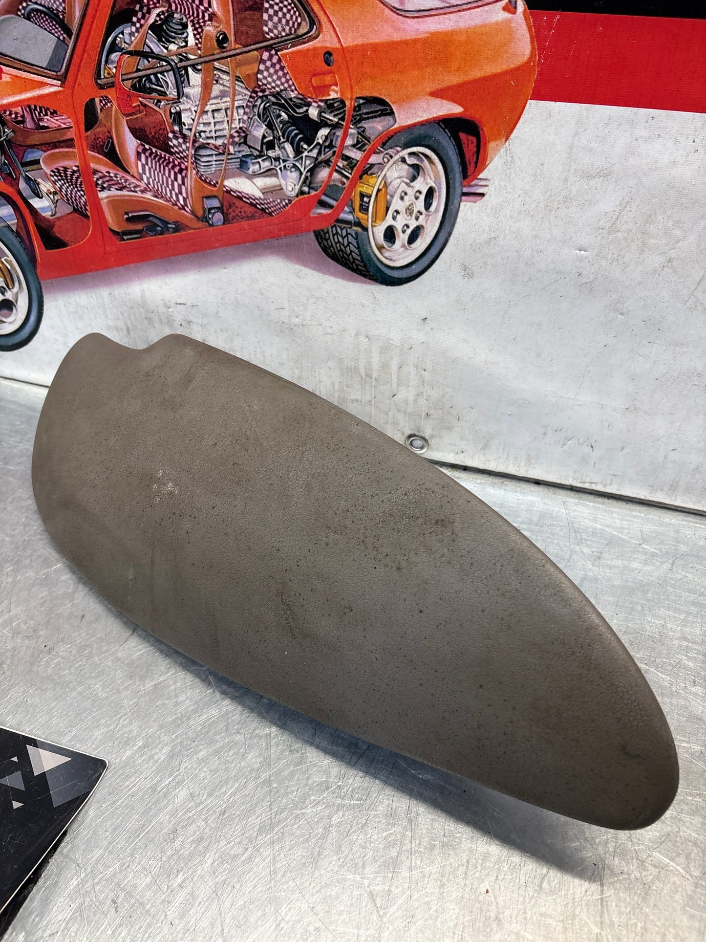 Porsche 911 996 dasboard cluster trim, used, grey 99655205902