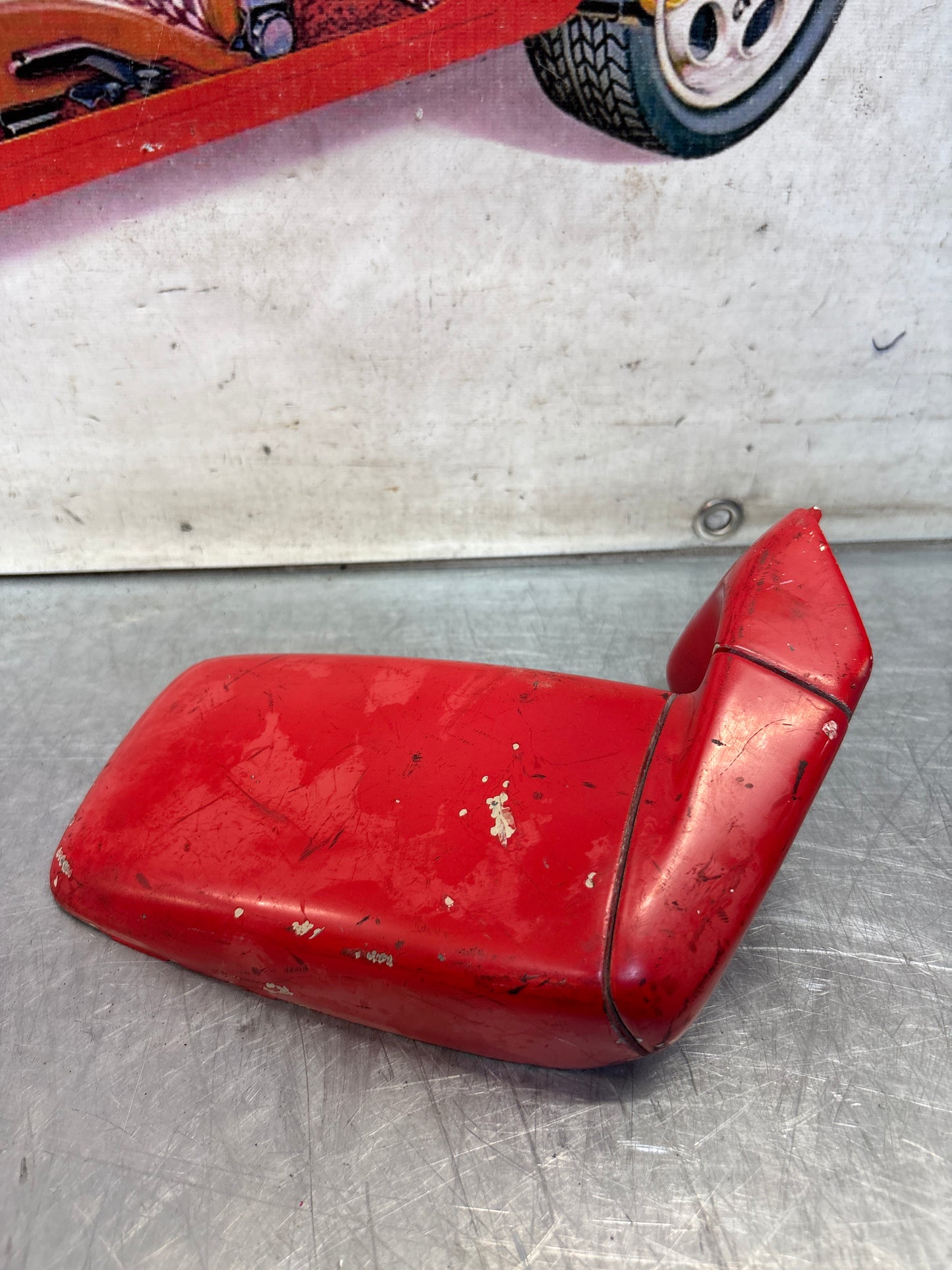 Porsche 928 S4 side view mirror, left, used 92873101902 / 92873103902