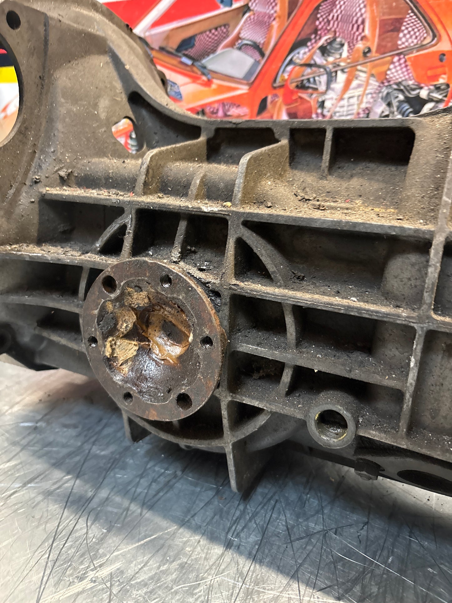 Porsche 914 transmission, used, for spares or repair unknown condition, HA0049742