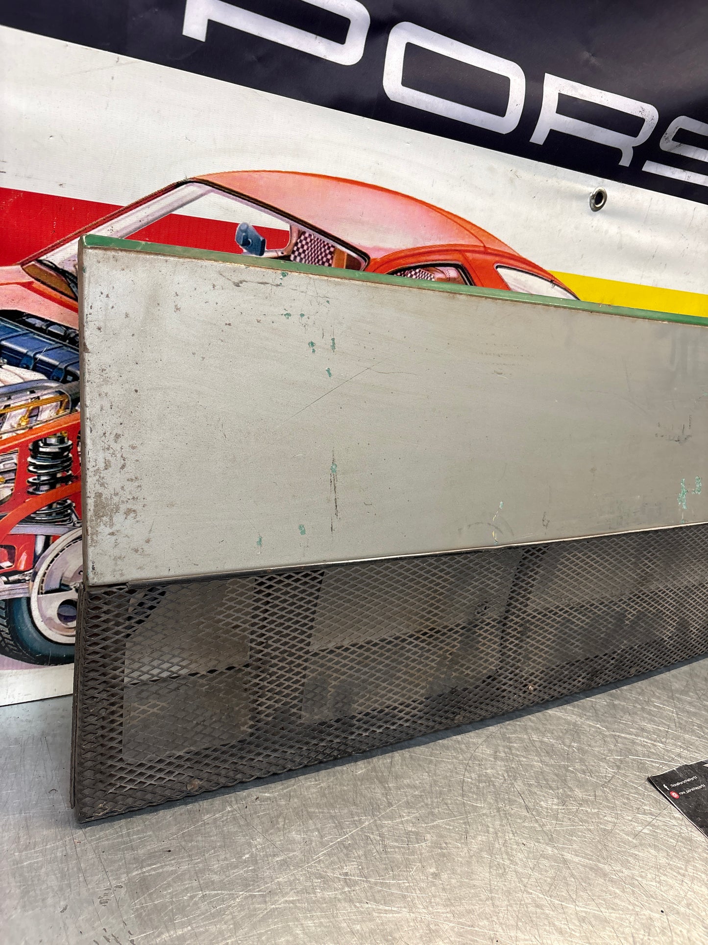 Porsche 914 rear bonnet engine lid cover, used 91451202210