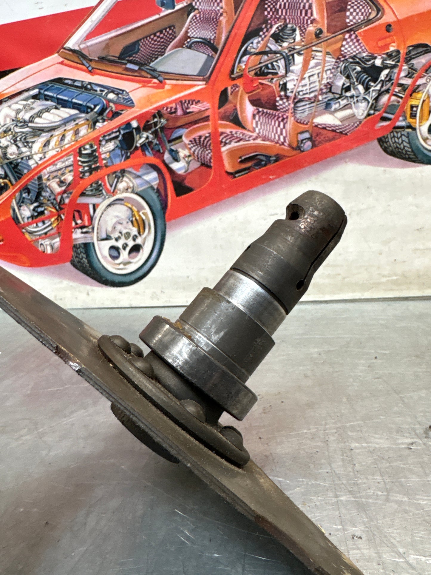 Porsche 928 S4 / GT / GTS 1987-95 4 speed automatic double plate flange disc, used 92211610101