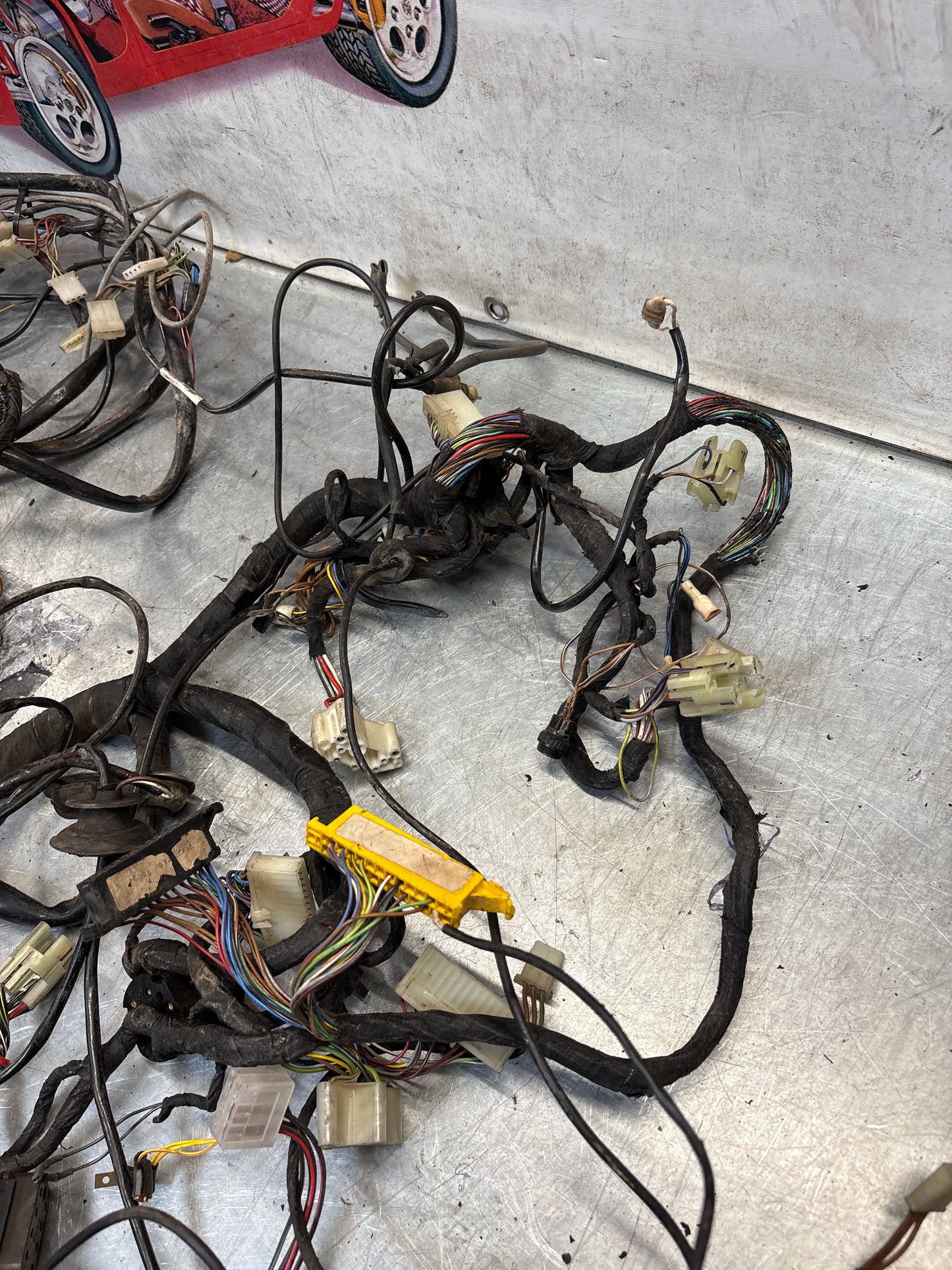 Porsche 928 1982/83 interior wiring loom, 92861200320, spares or repair