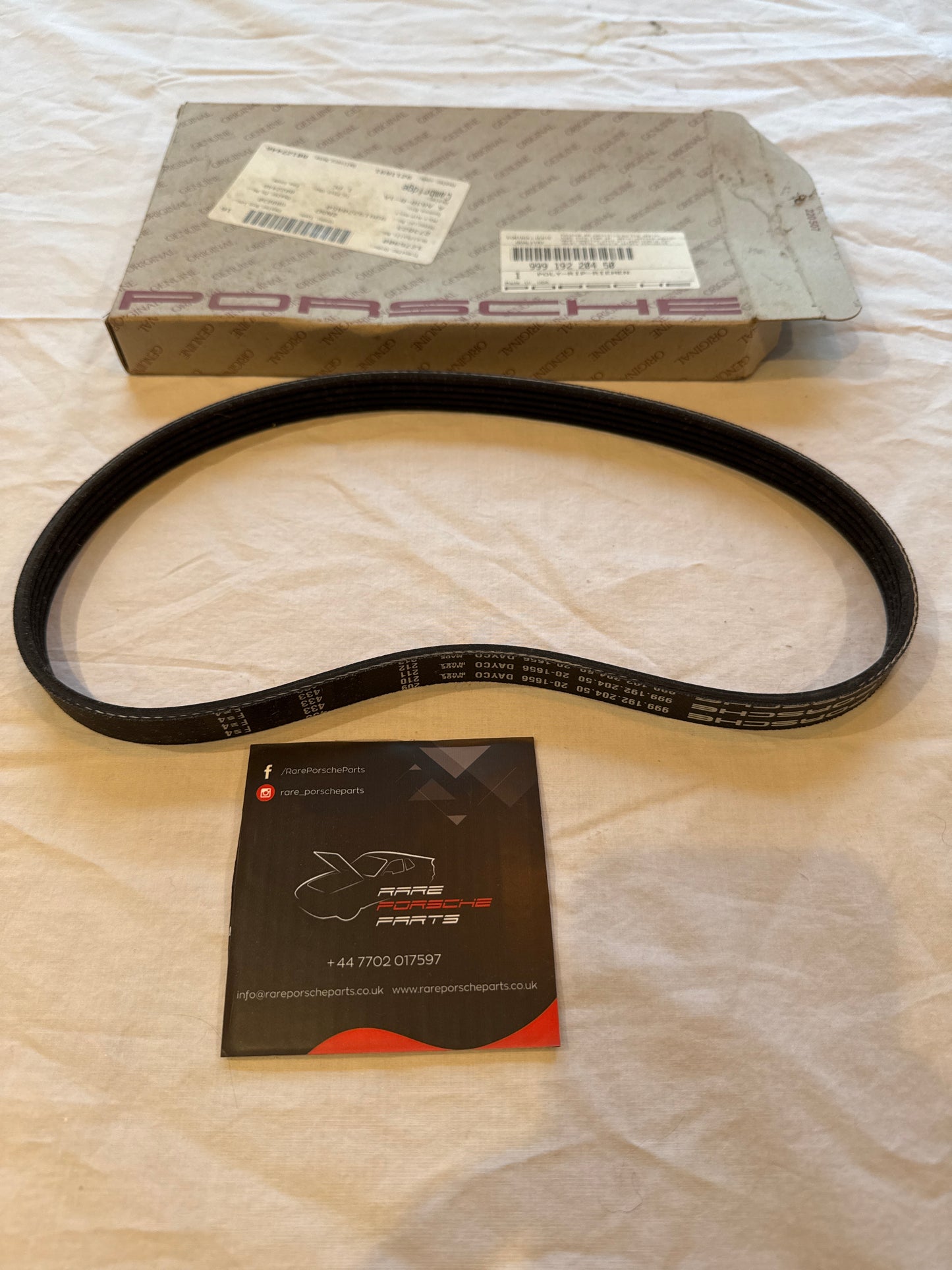 Porsche 924S 944 poly-rip-belt 99919220450 NOS