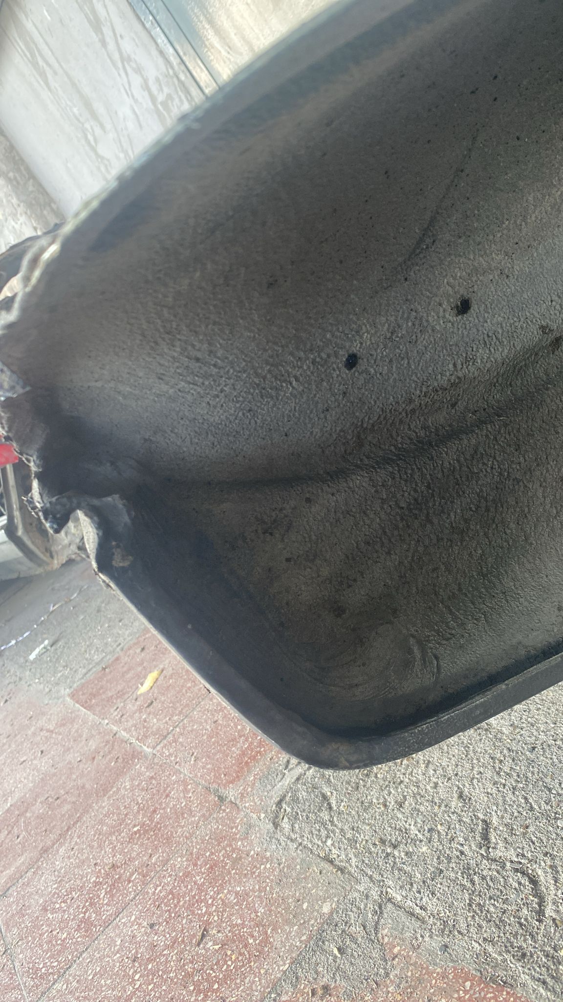 Porsche 944 left side cut, rear fender with sill 94450390303, 94450361102