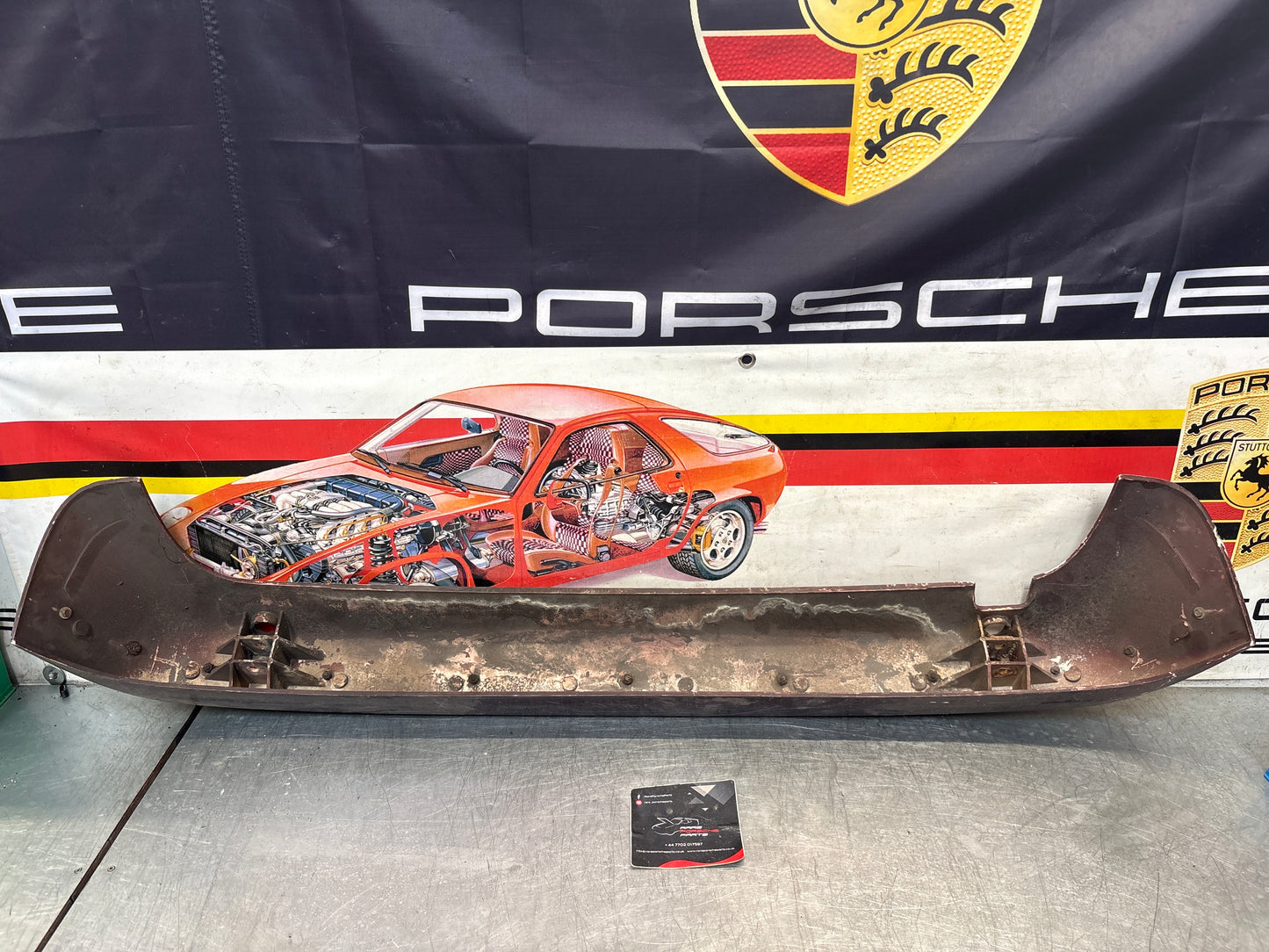 Porsche 944 rear bumper, used 93150538700