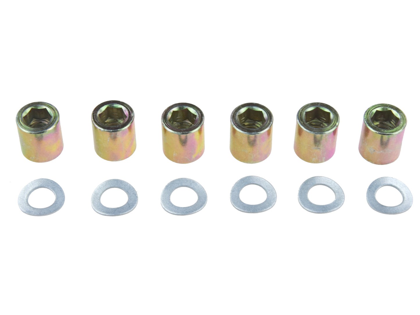 6x nut hexagon socket for Porsche 911 F G 964 valve cover