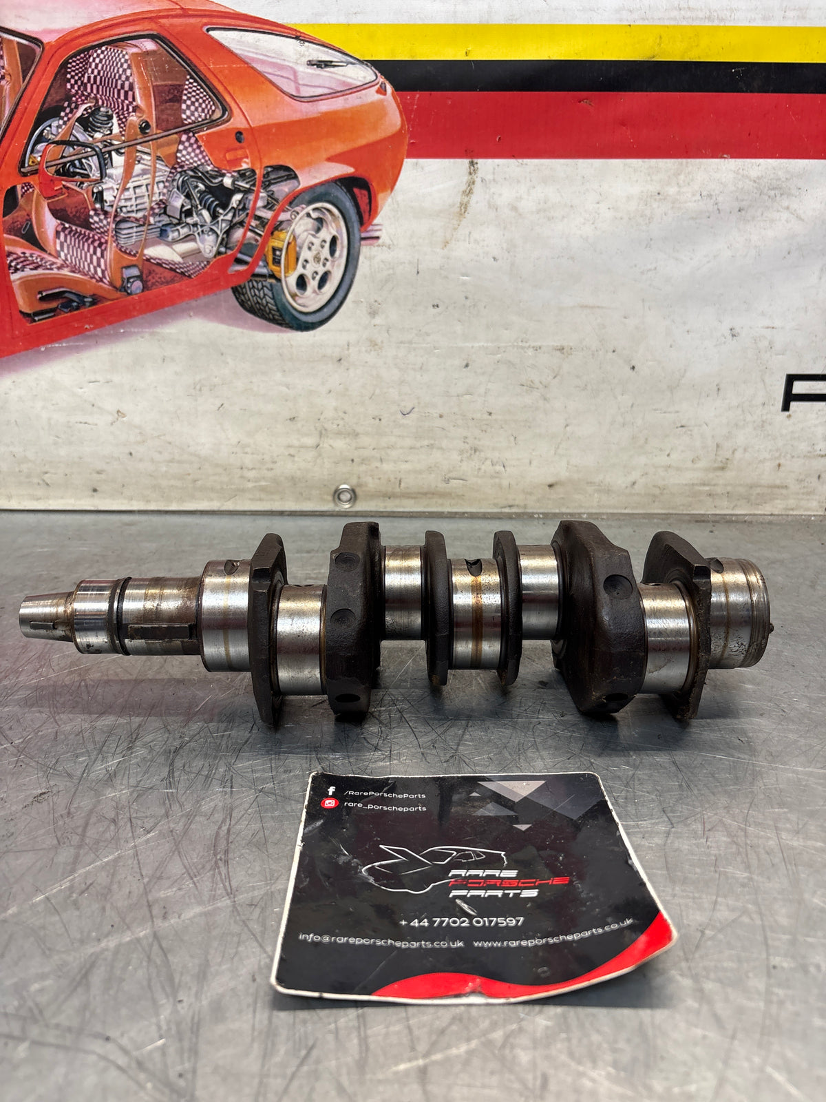 Porsche 914 1.7 crankshaft, 021105101, used