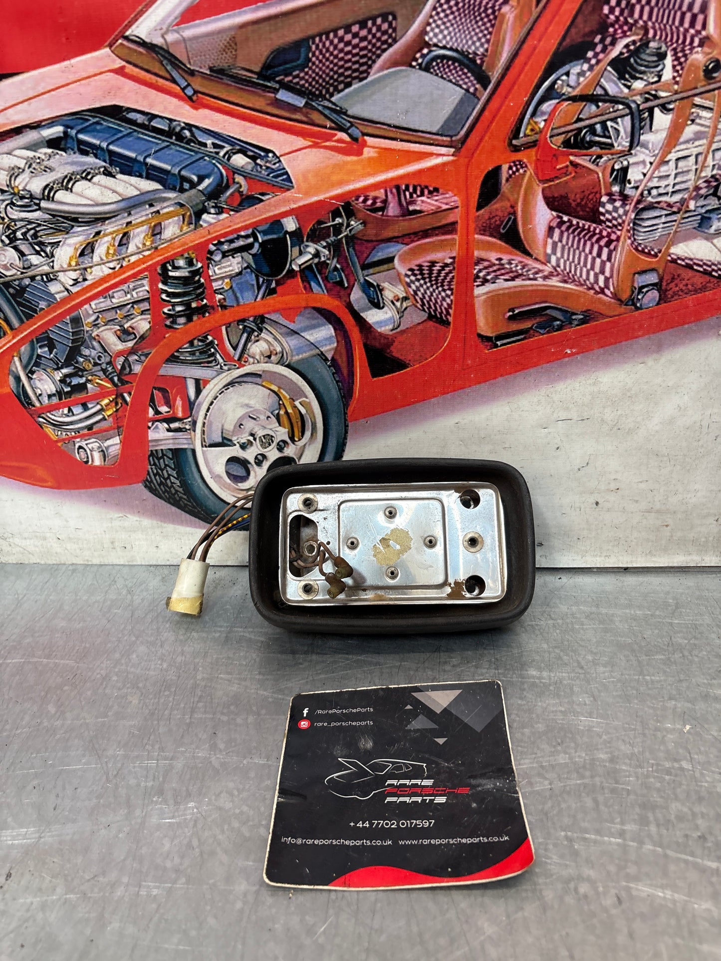 Porsche 924 944 911 Außenspiegelmotor links 91173104104