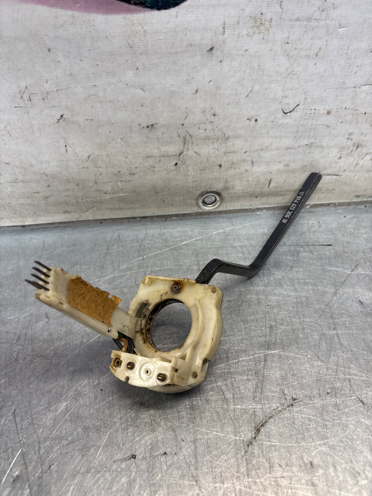 Porsche 914 steering coloumn switch assembly, used 91461330618